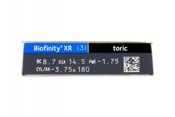 Biofinity XR Toric Αστιγματικοί Μηνιαίοι (3 φακοί)
